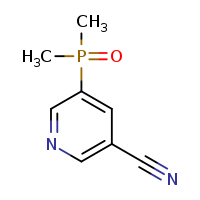 5-(dimethylphosphoryl)pyridine-3-carbonitrile