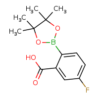 5-fluoro-2-(4,4,5,5-tetramethyl-1,3,2-dioxaborolan-2-yl)benzoic acid