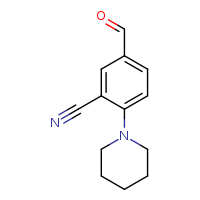 5-formyl-2-(piperidin-1-yl)benzonitrile