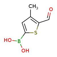 5-formyl-4-methylthiophen-2-ylboronic acid