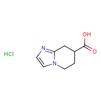 5H,6H,7H,8H-imidazo[1,2-a]pyridine-7-carboxylic acid hydrochloride