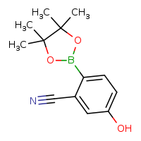5-hydroxy-2-(4,4,5,5-tetramethyl-1,3,2-dioxaborolan-2-yl)benzonitrile