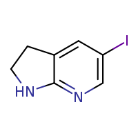5-iodo-1H,2H,3H-pyrrolo[2,3-b]pyridine
