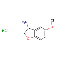 5-methoxy-2,3-dihydro-1-benzofuran-3-amine hydrochloride