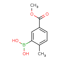 5-(methoxycarbonyl)-2-methylphenylboronic acid