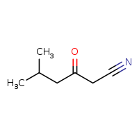 5-methyl-3-oxohexanenitrile