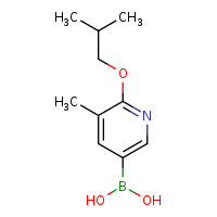 5-methyl-6-(2-methylpropoxy)pyridin-3-ylboronic acid