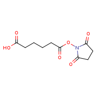 6-[(2,5-dioxopyrrolidin-1-yl)oxy]-6-oxohexanoic acid