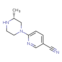 6-[(3R)-3-methylpiperazin-1-yl]pyridine-3-carbonitrile
