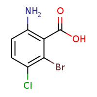6-amino-2-bromo-3-chlorobenzoic acid
