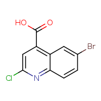 6-bromo-2-chloroquinoline-4-carboxylic acid