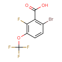 6-bromo-2-fluoro-3-(trifluoromethoxy)benzoic acid