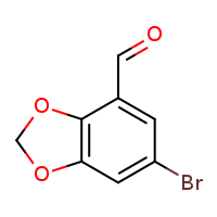 6-bromo-2H-1,3-benzodioxole-4-carbaldehyde
