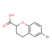 6-bromo-3,4-dihydro-2H-1-benzopyran-2-carboxylic acid