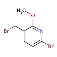 6-bromo-3-(bromomethyl)-2-methoxypyridine