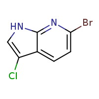 6-bromo-3-chloro-1H-pyrrolo[2,3-b]pyridine