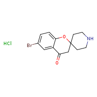 6-bromo-3H-spiro[1-benzopyran-2,4'-piperidin]-4-one hydrochloride