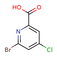 6-bromo-4-chloropyridine-2-carboxylic acid