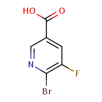 6-bromo-5-fluoropyridine-3-carboxylic acid