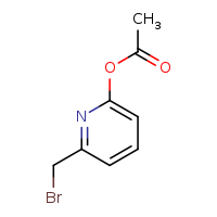 6-(bromomethyl)pyridin-2-yl acetate
