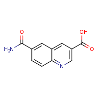 6-carbamoylquinoline-3-carboxylic acid
