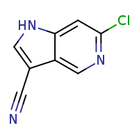 6-chloro-1H-pyrrolo[3,2-c]pyridine-3-carbonitrile