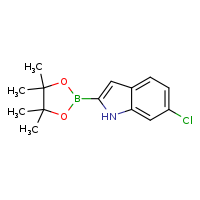 6-chloro-2-(4,4,5,5-tetramethyl-1,3,2-dioxaborolan-2-yl)-1H-indole