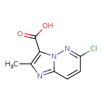 6-chloro-2-methylimidazo[1,2-b]pyridazine-3-carboxylic acid