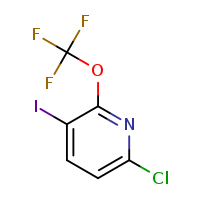 6-chloro-3-iodo-2-(trifluoromethoxy)pyridine