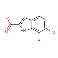 6-chloro-7-fluoro-1H-indole-2-carboxylic acid