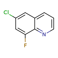 6-chloro-8-fluoroquinoline