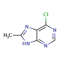 6-chloro-8-methyl-9H-purine