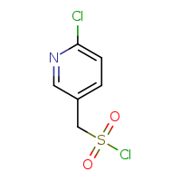 (6-chloropyridin-3-yl)methanesulfonyl chloride