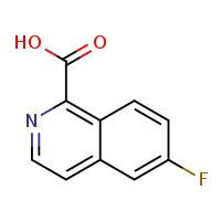 6-fluoroisoquinoline-1-carboxylic acid