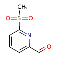 6-methanesulfonylpyridine-2-carbaldehyde