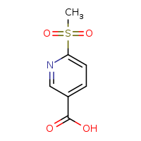 6-methanesulfonylpyridine-3-carboxylic acid