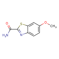 6-methoxy-1,3-benzothiazole-2-carboxamide