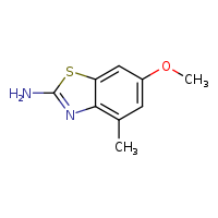 6-methoxy-4-methyl-1,3-benzothiazol-2-amine