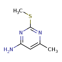 6-methyl-2-(methylsulfanyl)pyrimidin-4-amine