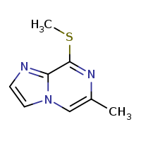 6-methyl-8-(methylsulfanyl)imidazo[1,2-a]pyrazine