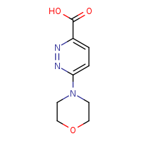 6-(morpholin-4-yl)pyridazine-3-carboxylic acid
