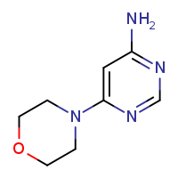 6-(morpholin-4-yl)pyrimidin-4-amine