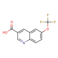 6-(trifluoromethoxy)quinoline-3-carboxylic acid