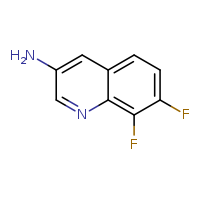 7,8-difluoroquinolin-3-amine