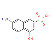 7-amino-4-hydroxynaphthalene-2-sulfonic acid