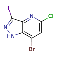 7-bromo-5-chloro-3-iodo-1H-pyrazolo[4,3-b]pyridine