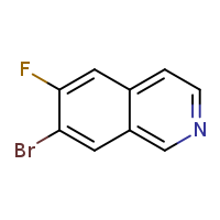 7-bromo-6-fluoroisoquinoline