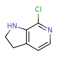 7-chloro-1H,2H,3H-pyrrolo[2,3-c]pyridine