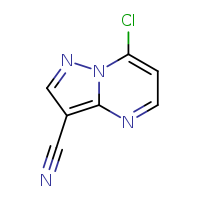 7-chloropyrazolo[1,5-a]pyrimidine-3-carbonitrile