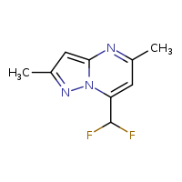 7-(difluoromethyl)-2,5-dimethylpyrazolo[1,5-a]pyrimidine